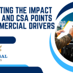 Navigating the Impact of MVR and CSA Points on Commercial Drivers